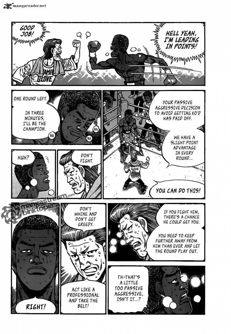 Hajime no Ippo: Fighting Spirit, Chapter 942 image 04